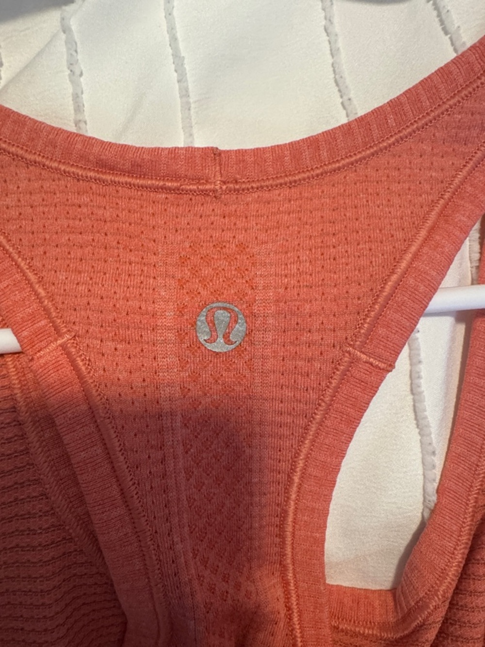 Lululemon Coral Racerback Tank Top - Picture 4 of 4